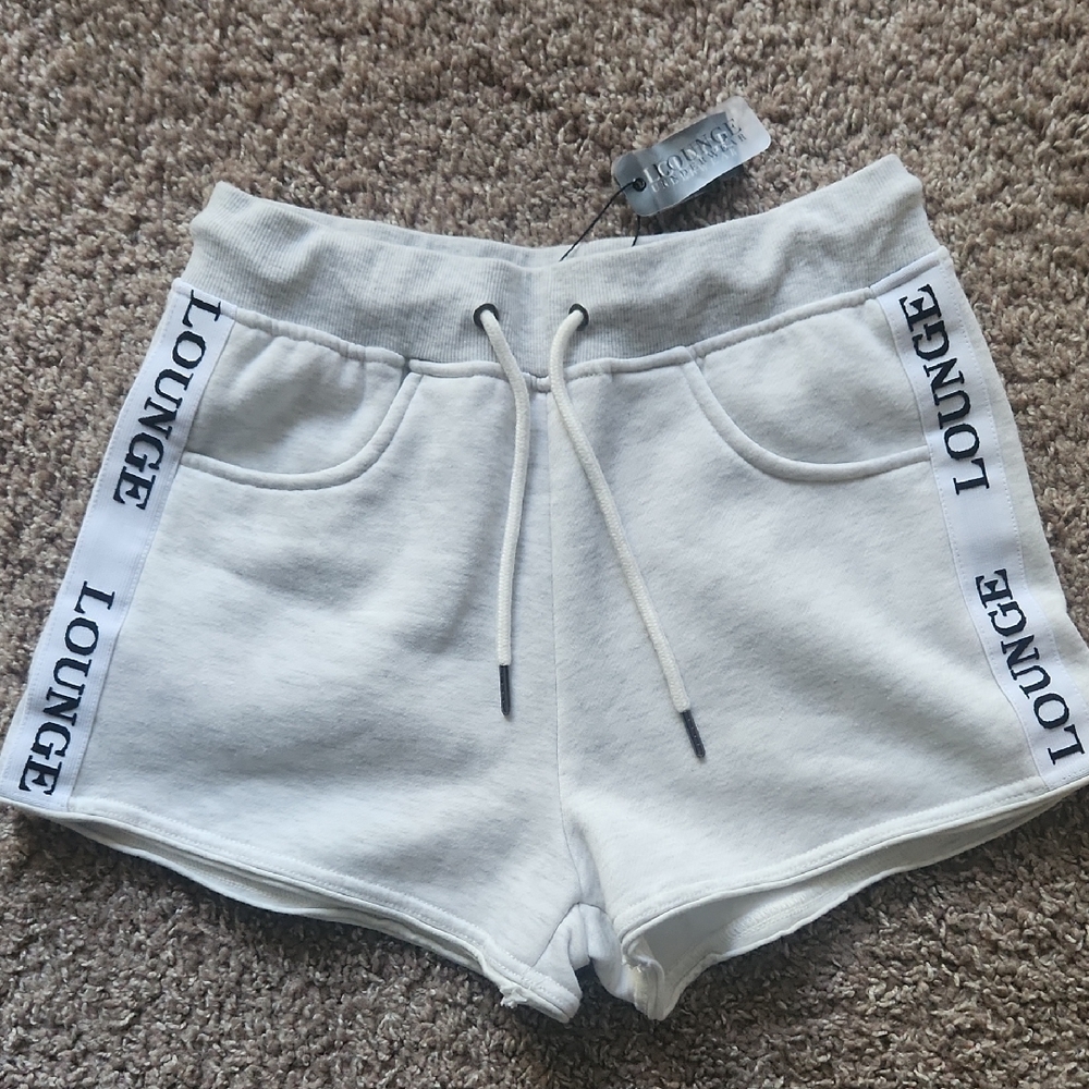 Lounge Brand Cream Colored Shorts